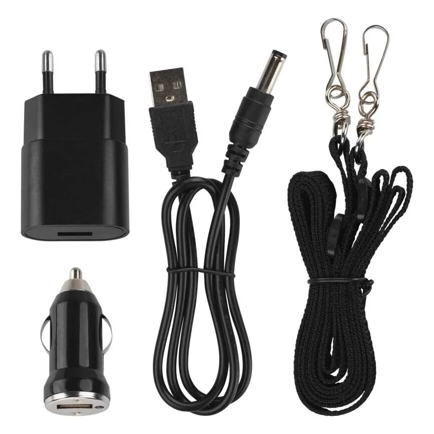Επαναφορτιζόμενος φακός LED LED/3,7V 300 lm 2400mAh