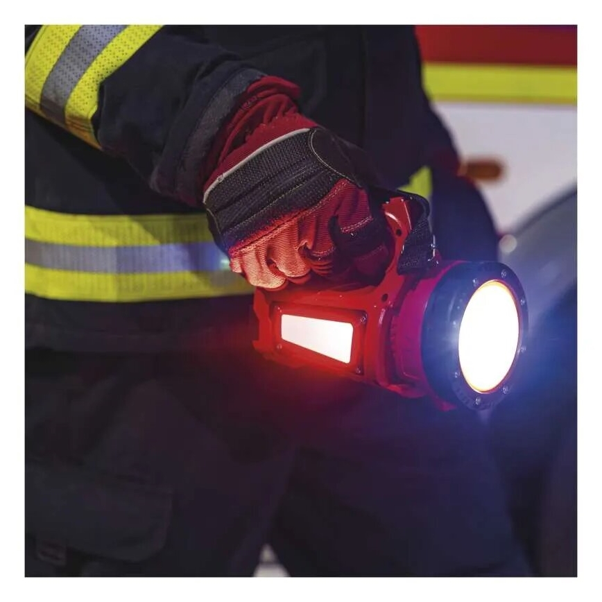 Επαναφορτιζόμενος φακός LED LED/3,7V IP44 1000 lm 15000mAh