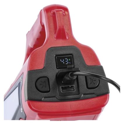 Επαναφορτιζόμενος φακός LED LED/3,7V IP44 1000 lm 15000mAh