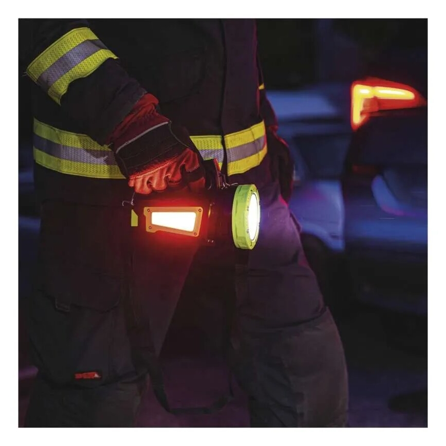 Επαναφορτιζόμενος φακός LED LED/3,7V IP44 850 lm 8000mAh