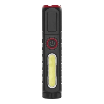 Επαναφορτιζόμενος φακός LED LED/USB/3,7V 120 lm 400 mAh