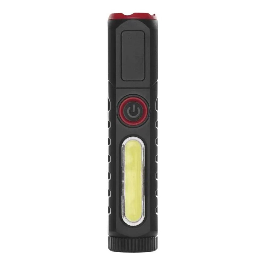 Επαναφορτιζόμενος φακός LED LED/USB/3,7V 120 lm 400 mAh