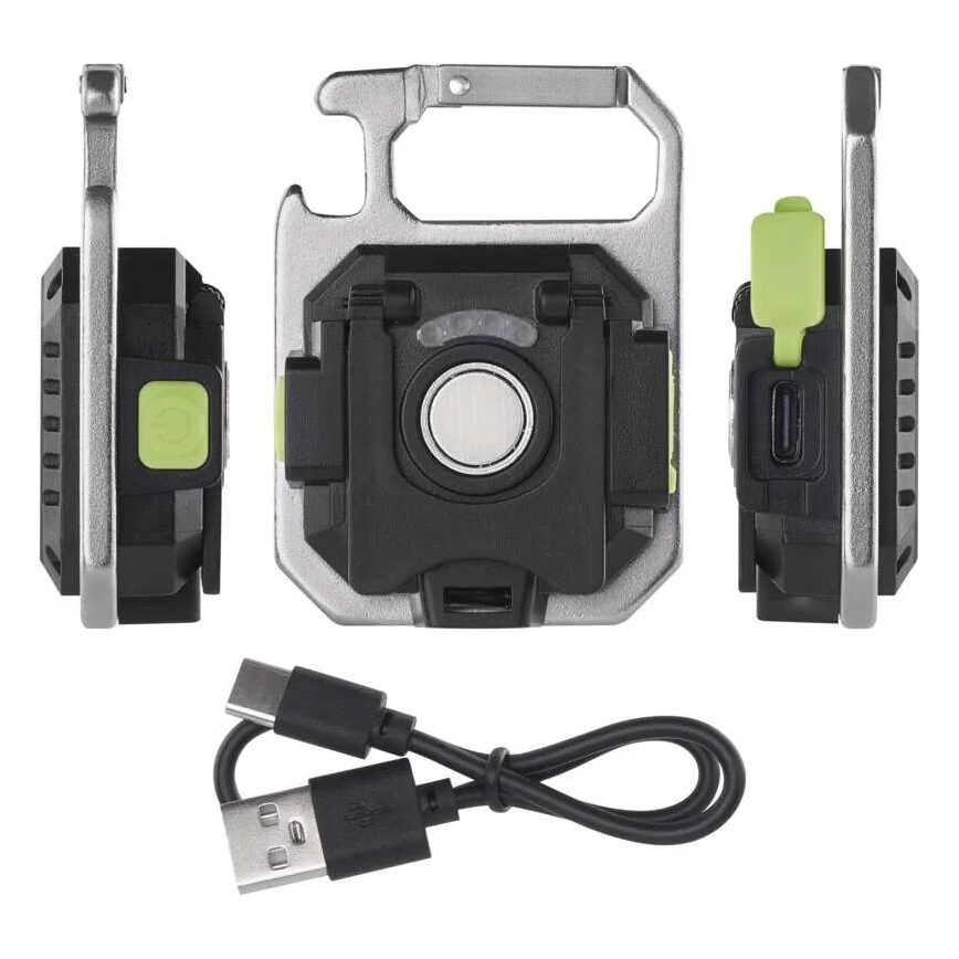 Επαναφορτιζόμενος φακός LED LED/USB/3,7V 750 lm 500 mAh