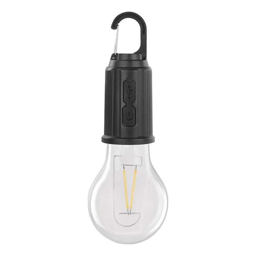 Επαναφορτιζόμενος φακός LED LED/USB IP44 90 lm 400mAh
