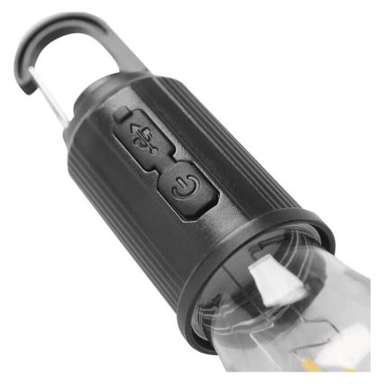 Επαναφορτιζόμενος φακός LED LED/USB IP44 90 lm 400mAh