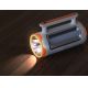LED Dimmable επαναφορτιζόμενος φακός 2σε1 με λειτουργία power bank LED/5W/230V 6 h 3500 mAh