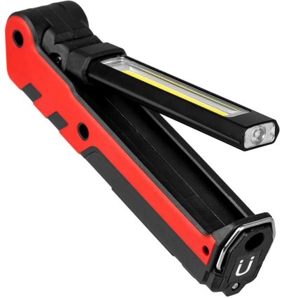 Επαναφορτιζόμενος φακός εργασίας LED LED/5W/5V IPX2 360 γυαλιστερό 2000 mAh