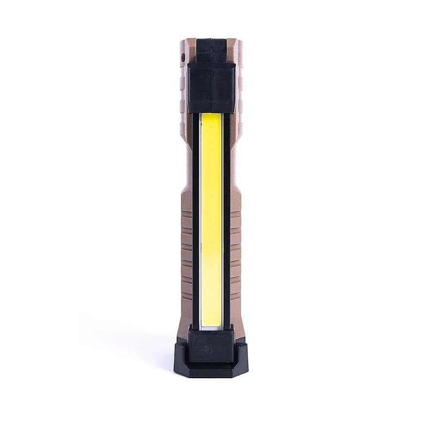LED Dimming επαναφορτιζόμενος εργασίας φακός με λειτουργία power bank LED/4W/5V IPX4 600 γυαλιστερό 2000 mAh