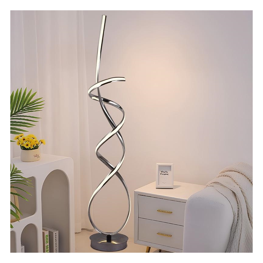 Επιδαπέδια λάμπα dimming LED LED/80W/230V 3000-6500K + τηλεχειριστήριο