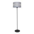 Επιδαπέδια λάμπα HELEN 1xE27/15W/230V γκρι/μαύρο