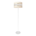 Επιδαπέδια λάμπα HELEN 1xE27/15W/230V κρεμ