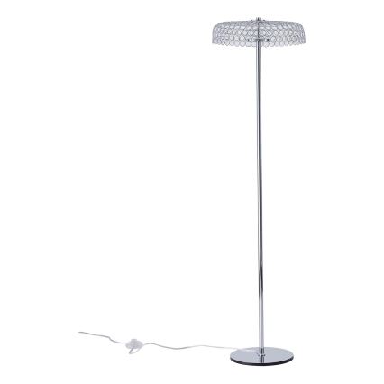 Επιδαπέδια λάμπα LED LED/10W/230V 3000K γυαλιστερό χρώμιο