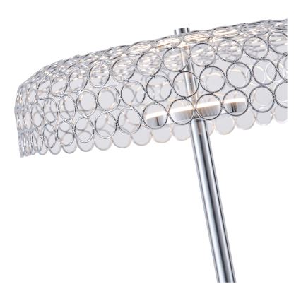 Επιδαπέδια λάμπα LED LED/10W/230V 3000K γυαλιστερό χρώμιο