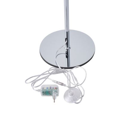 Επιδαπέδια λάμπα LED LED/10W/230V 3000K γυαλιστερό χρώμιο