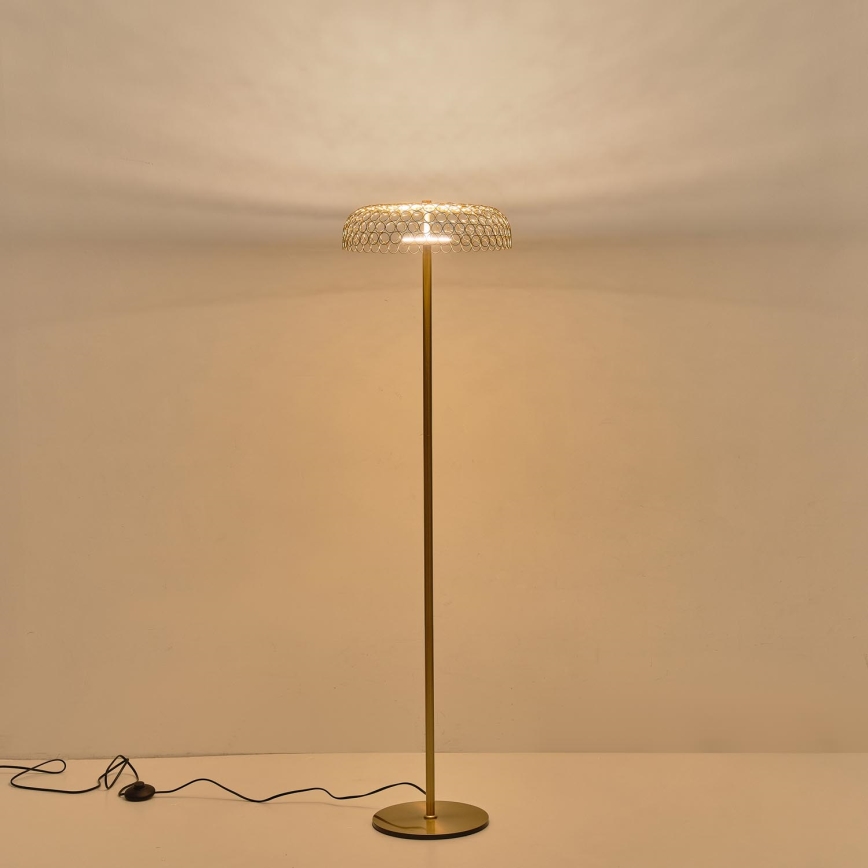 Επιδαπέδια λάμπα LED LED/10W/230V 3000K χρυσό