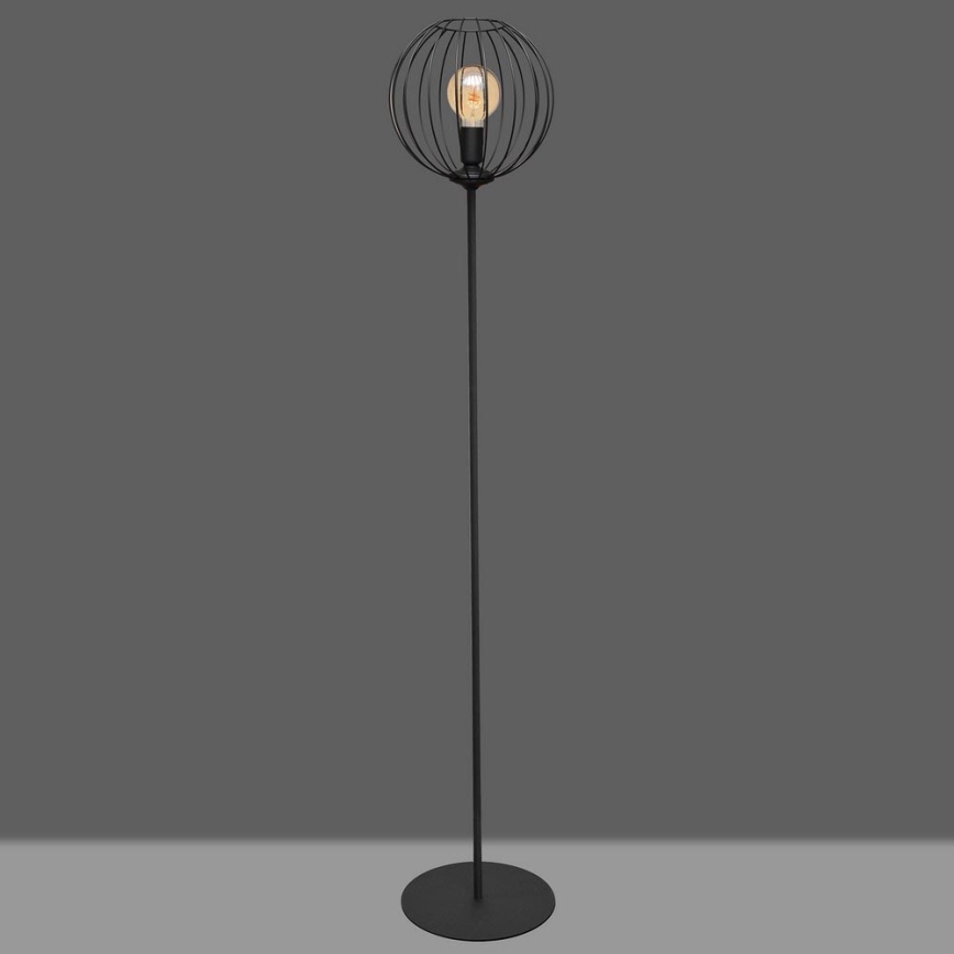 Επιδαπέδια λάμπα MERCURE 1xE27/15W/230V μαύρο