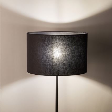 Επιδαπέδια λάμπα RENO 1xE27/15W/230V μαύρο