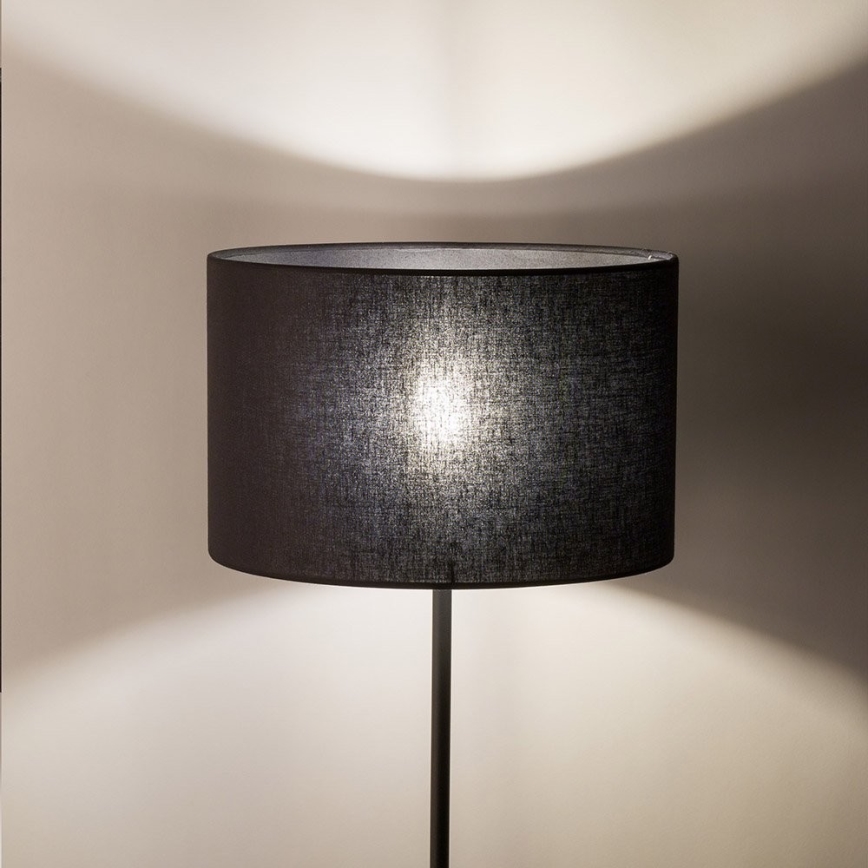 Επιδαπέδια λάμπα RENO 1xE27/15W/230V μαύρο