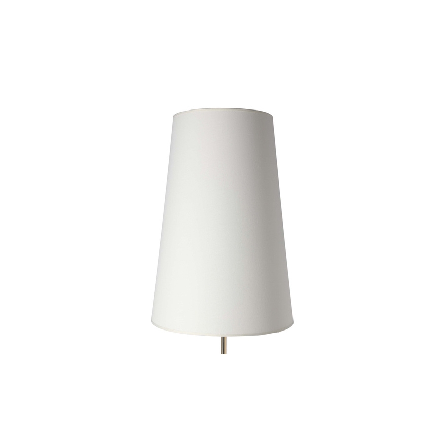Επιδαπέδια λάμπα TAFLO 1xE27/60W/230V λευκό/μαύρο/χρυσαφί