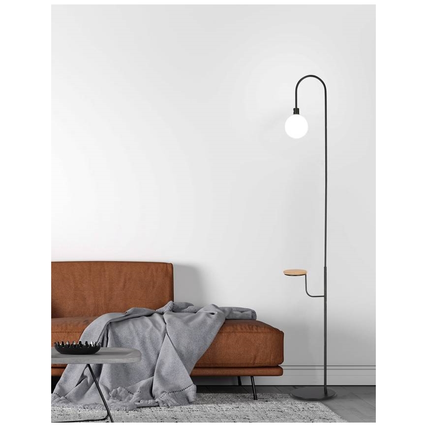 Επιδαπέδια λάμπα VANITY 1xG9/40W/230V μαύρο