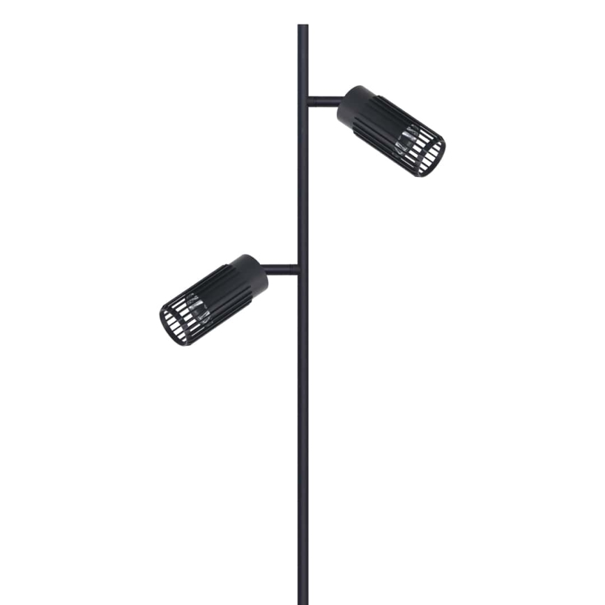 Επιδαπέδια λάμπα VERTICAL 2xGU10/8W/230V μαύρο