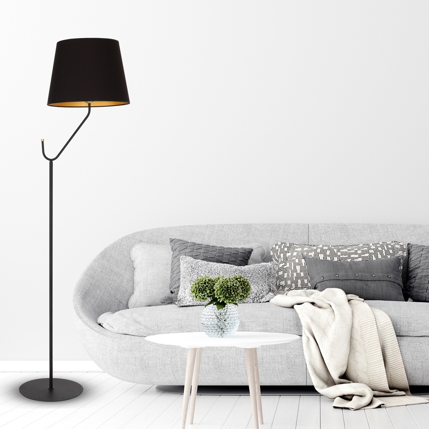 Επιδαπέδια λάμπα VICTORIA 1xE27/60W/230V μαύρο