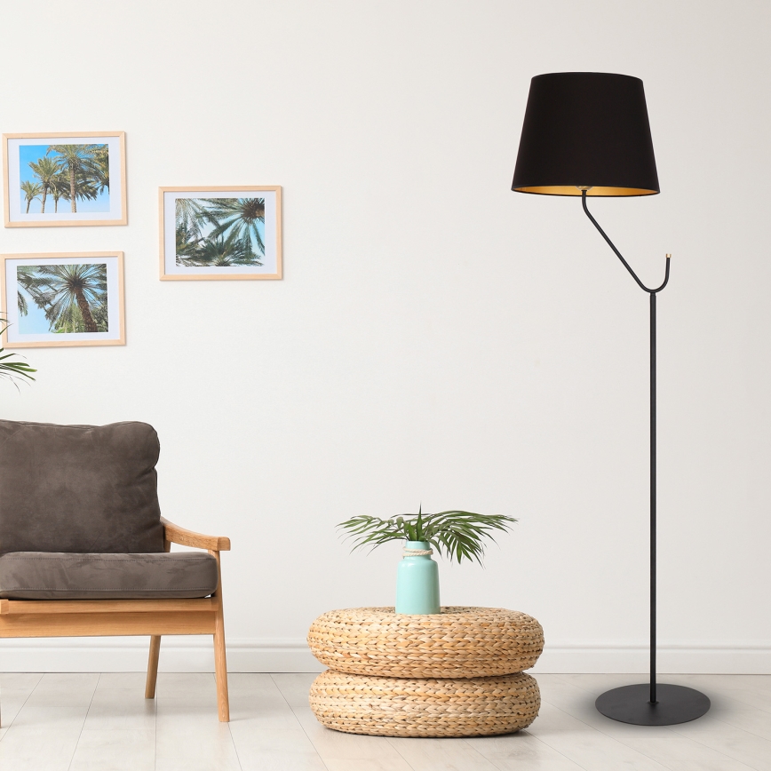 Επιδαπέδια λάμπα VICTORIA 1xE27/60W/230V μαύρο