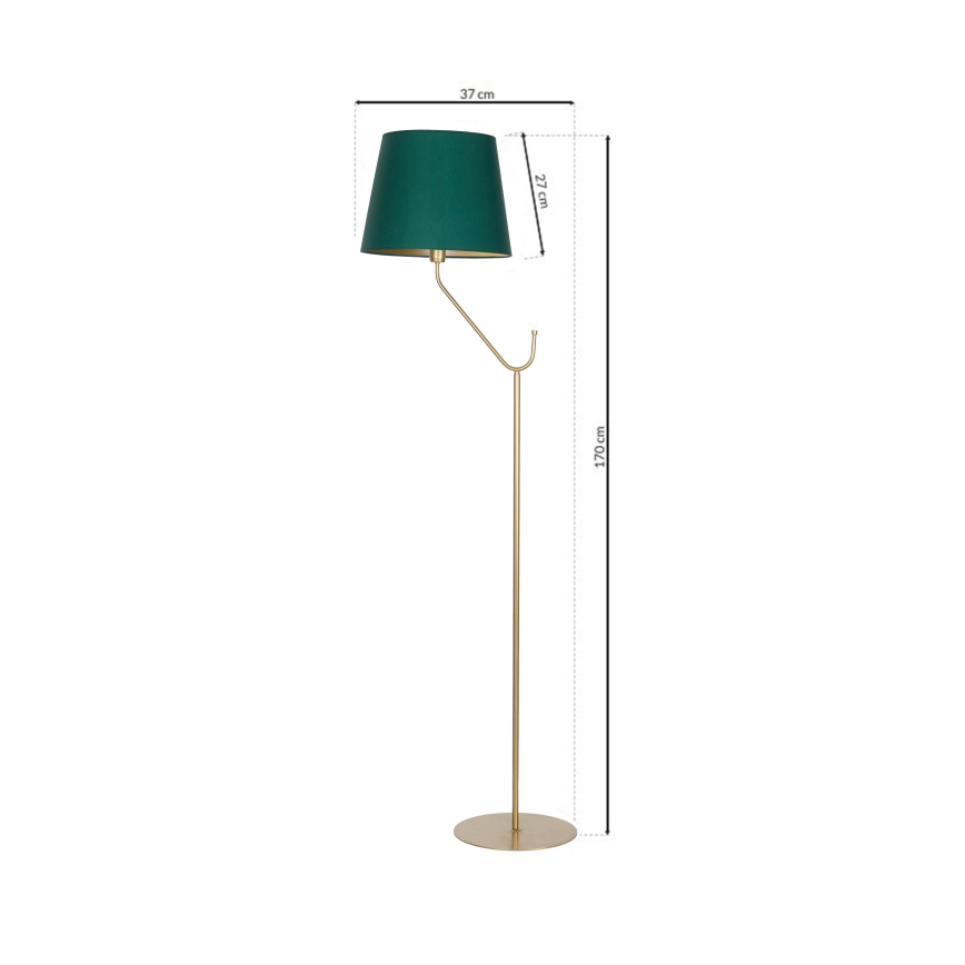 Επιδαπέδια λάμπα VICTORIA 1xE27/60W/230V πράσινο