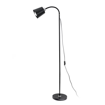 Επιδαπέδιο φωτιστικό 1xE27/40W/230V μαύρο