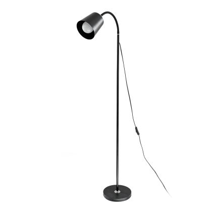 Επιδαπέδιο φωτιστικό 1xE27/40W/230V μαύρο
