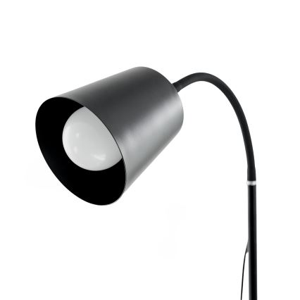 Επιδαπέδιο φωτιστικό 1xE27/40W/230V μαύρο