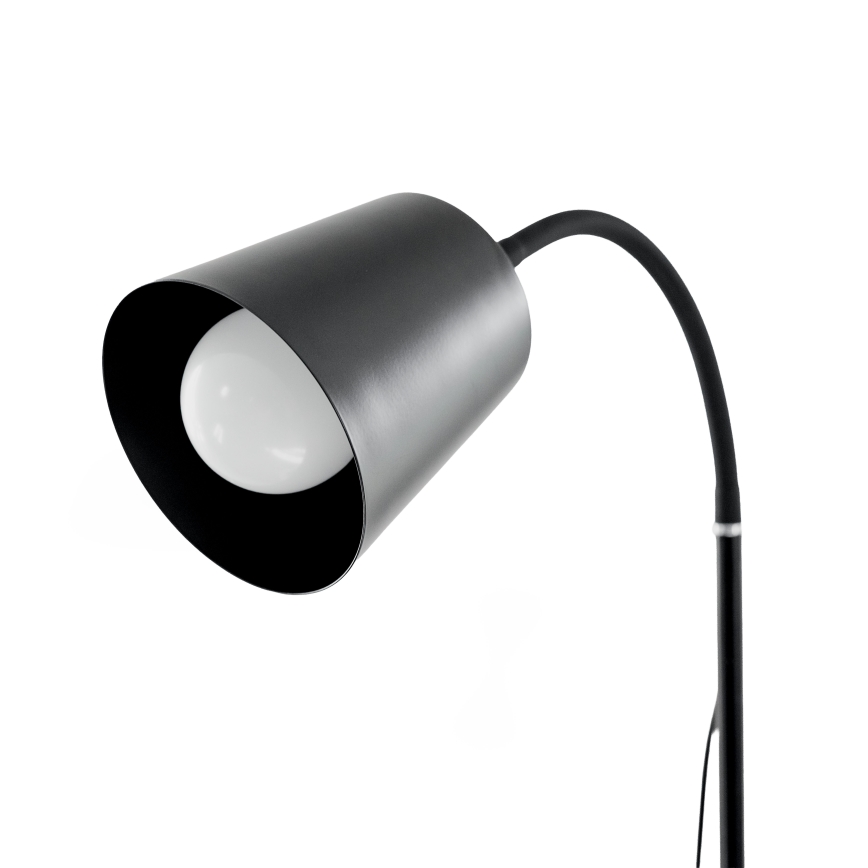 Επιδαπέδιο φωτιστικό 1xE27/40W/230V μαύρο