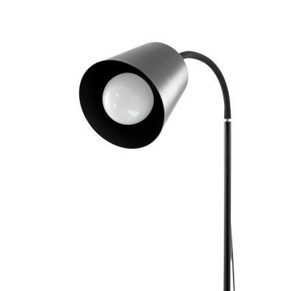 Επιδαπέδιο φωτιστικό 1xE27/40W/230V μαύρο