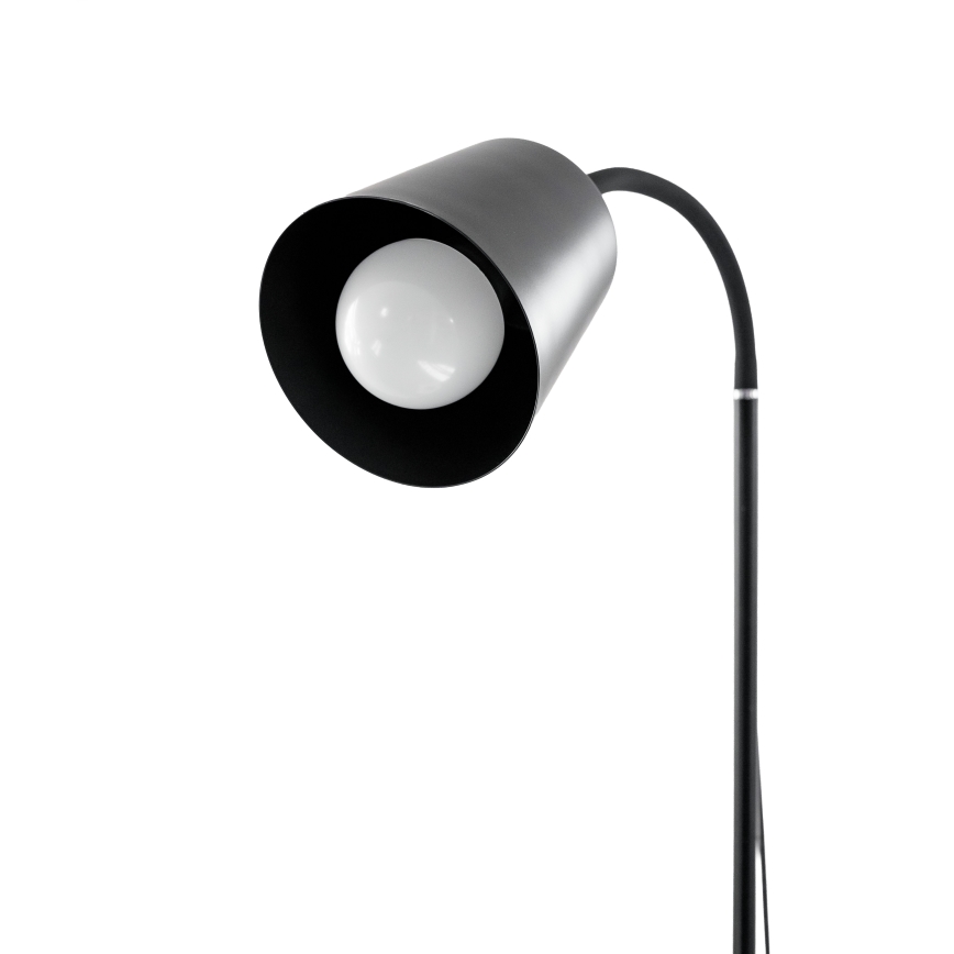 Επιδαπέδιο φωτιστικό 1xE27/40W/230V μαύρο