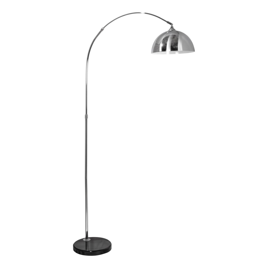Επιδαπέδιο φωτιστικό 1xE27/60W/230V γυαλιστερό χρώμιο