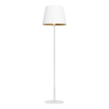 Επιδαπέδιο φωτιστικό ARDEN 1xE27/60W/230V λευκό/χρυσό