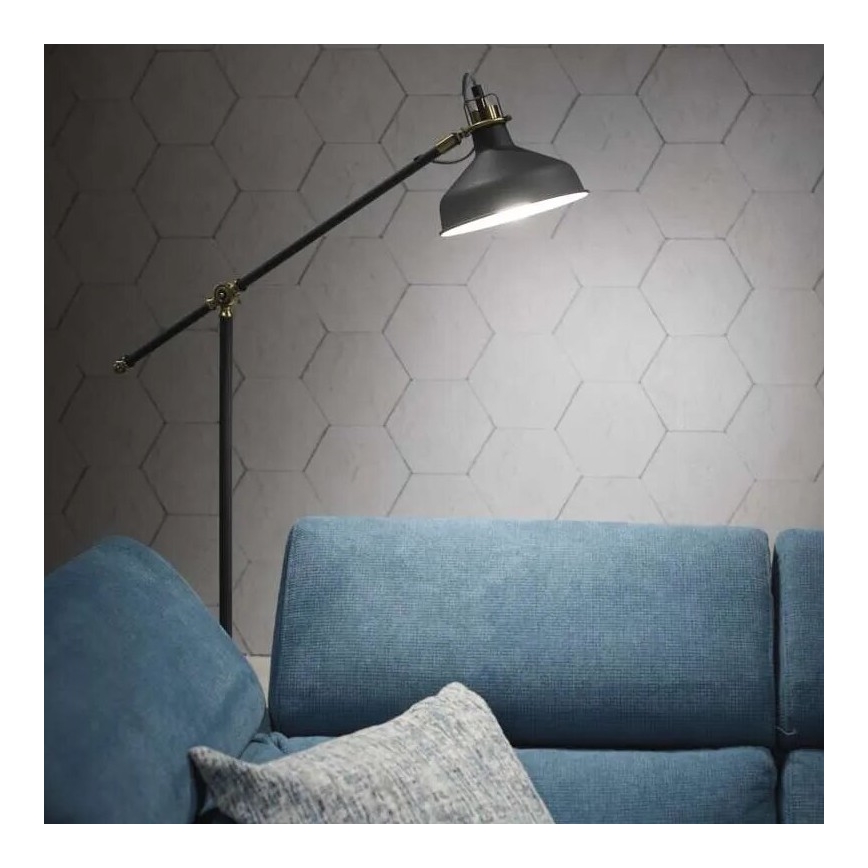 Επιδαπέδιο φωτιστικό ARTHUR 1xE27/25W/230V γκρι
