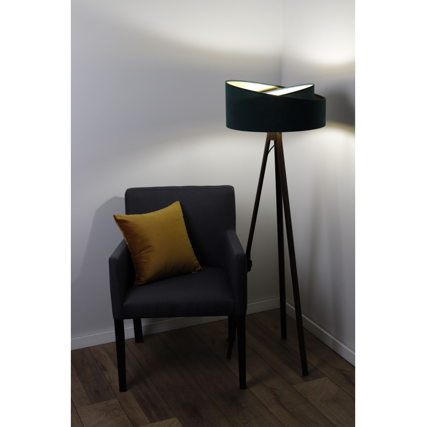 Επιδαπέδιο φωτιστικό GALAXY 1xE27/60W/230V πράσινο/βέγκε