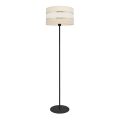 Επιδαπέδιο φωτιστικό HELEN 1xE27/15W/230V κρεμ/μαύρο/χρυσαφί