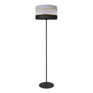 Επιδαπέδιο φωτιστικό HELEN 1xE27/15W/230V μαύρο/γκρι/χρυσαφί