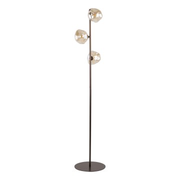 Επιδαπέδιο φωτιστικό LAVA 3xG9/8W/230V μπρονζέ/καπνιστό μπεζ