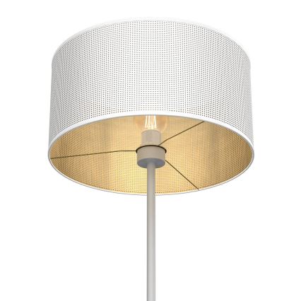 Επιδαπέδιο φωτιστικό LOFT SHADE 1xE27/60W/230V λευκό/χρυσό