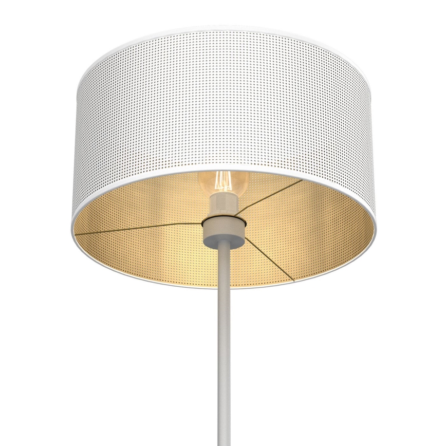 Επιδαπέδιο φωτιστικό LOFT SHADE 1xE27/60W/230V λευκό/χρυσό