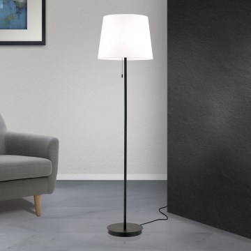 επιδαπέδιο φωτιστικό LUDWIG 1xE27/40W/230V λευκό/μαύρο