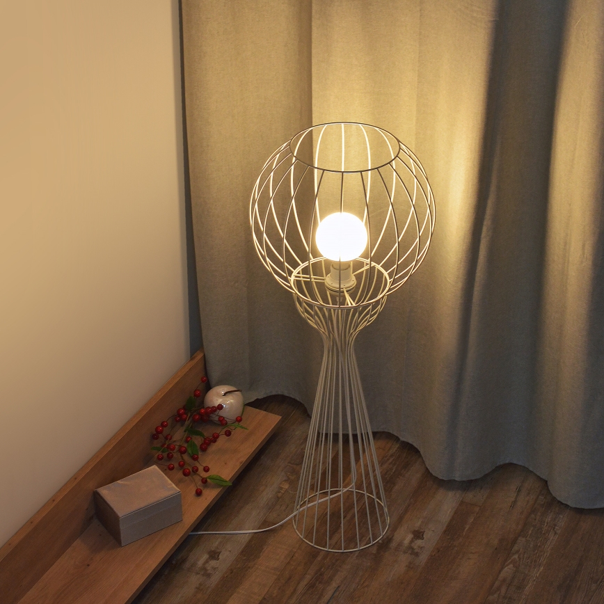 Επιδαπέδιο φωτιστικό MERCURE 1xE27/15W/230V εκρού