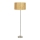 Επιδαπέδιο φωτιστικό TIMBER 1xE27/60W/230V μπεζ/ματ χρώμιο