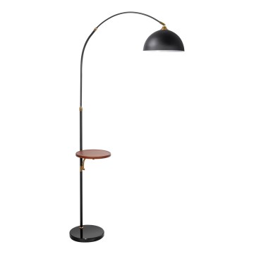 Επιδαπέδιο φωτιστικό with έπιπλο 1xE27/60W/230V μαύρο
