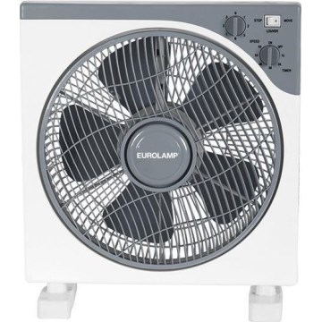 Επιδαπέδιος ανεμιστήρας 45W/230V, διάμετρος 37 εκ., λευκό/γκρι