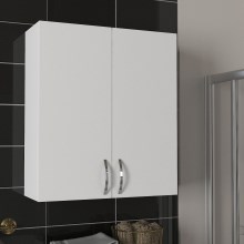 Επιτοίχιο ντουλάπι μπάνιου MIS 80x70 cm λευκό