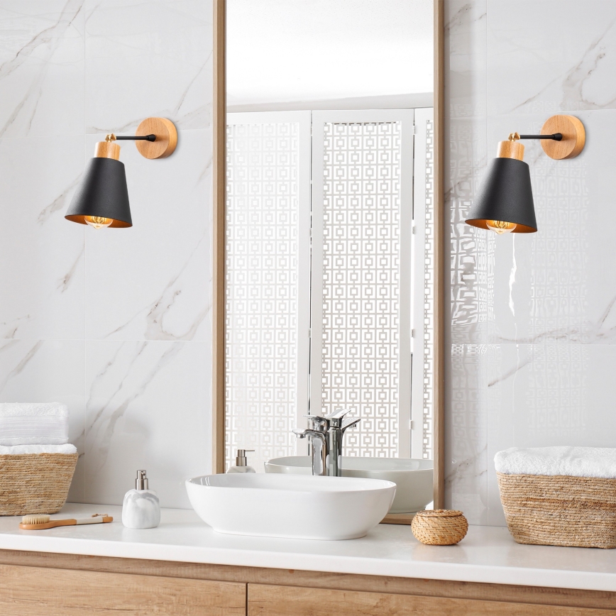 Επιτοίχιο σποτ MANAVGAT 1xE27/100W/230V